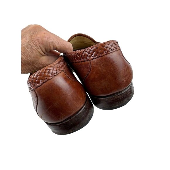 *Allen Edmonds Maxfield Tassle Loafers Mens Size 11.5 Brown Leather Quiet Luxury main image 9